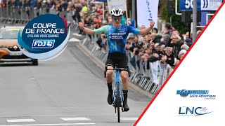 Arrivée de la Classic Loire Atlantique 3ème manche de la Coupe de France FDJ [upl. by Ahsoyek]