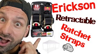 Erickson Retractable Ratchet Straps Home Depot  Review  The Many Uses Of Ratchet Straps [upl. by Clorinda]