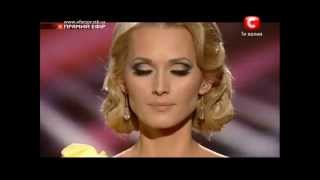 Aida Nikolaychuk X  FACTOR 3 4th show on Air [upl. by Nrubloc]