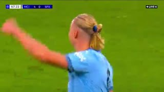 Erling Haaland Goal Manchester City vs Sparta Praha 40 All Goals and Extended Highlights [upl. by Hastie104]