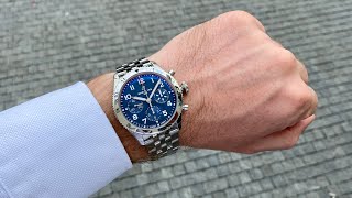 Breitling Classic Avi Chronograph 42 Tribute To Vought F4U Corsair [upl. by Llerreg]