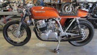 Twinline Motorcycles 1975 Honda CB 750 Super Sport Cafe Racer [upl. by Snave895]