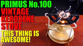 Primus No 100  Vintage Kerosene Stove  Check This Stove Out [upl. by Peggie]