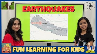 Learn About Earthquakes For Kids [upl. by Ami]