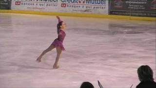 Sarah Ribeiro championnat de patinage artistique France junior [upl. by Campagna]