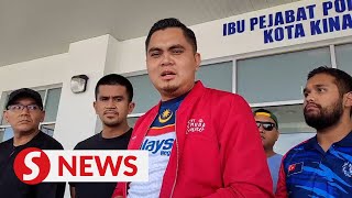 Umno Youth chief Akmal released after giving statement to KK cops [upl. by Tedra111]