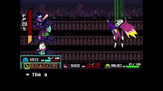 Deltarune Chapter 2  Spamton NEO Fight Pacifist Optional Boss [upl. by Ybeloc]