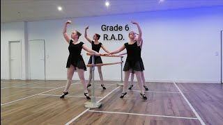 GRADE 6  barrework RAD grade6 ballet [upl. by Ardnala]