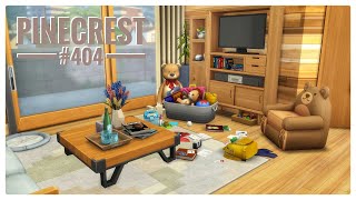 Single Dad Apartment Pinecrest 404  Sims 4 Eco Lifestyle  STOP MOTION [upl. by Melda764]