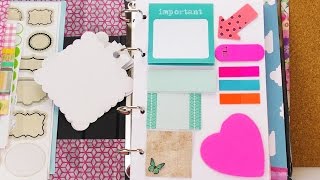 DIY Kalender gestalten  Postit Sammlung  Neue Seite im Planer selber machen  DIY Inspiration [upl. by Lalla]