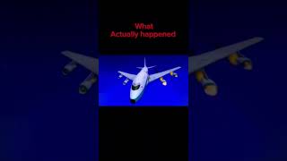 Lifeboat airlines flight 27B ￼ roblox airplane planecrash planes aviation [upl. by Elreath286]