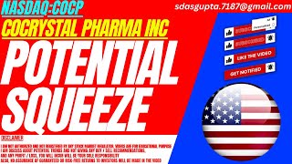 POTENTIAL SQUEEZE  COCP STOCK ANALYSIS  COCRYSTAL PHARMA STOCK [upl. by Kiehl]