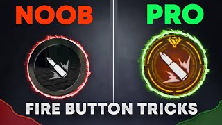 FIRE BUTTON secret trick in free fire 🤫  fire button settings  fire button size and position [upl. by Tatum]