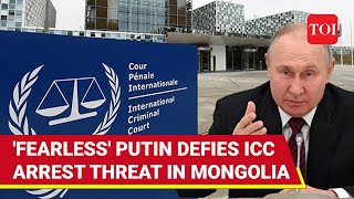 Arrest Me If You Can Putin Dares ICC Refuses To CallOff Visit To Member Nation Mongolia [upl. by Nodarse]