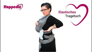 Das elastische Tragetuch  Hoppediz [upl. by Eisak]