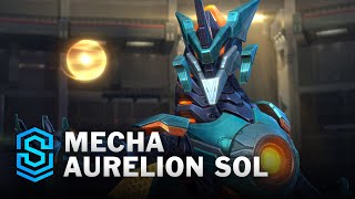 Ashen Lord Aurelion Sol Wild Rift Skin Spotlight [upl. by Faulkner]