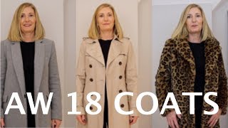 AW 18 Coats Collection  Must Haves for Winter [upl. by Cavuoto]