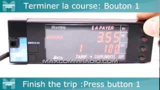 Taximètre ATA Primus Power Mode dEmploi  ATA Primus Power Taxi meter Instructions [upl. by Ymrej273]