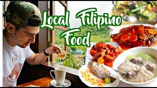 TASTY LOCAL DISH in BANAUE  Filipino Food TASTE TEST Kain Tayo [upl. by Adiene43]