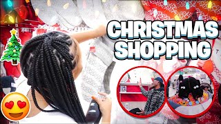 WE WENT CHRISTMAS SHOPPING  ❤️ VLOGMAS DAY 2 🎄‼️ [upl. by Yeliw]