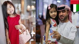 5yearold FilipinoKorean girl sikat na sikat sa Dubai at Instagram [upl. by Delgado299]