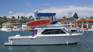 Chris Craft 315 Convertible On the Water amp Docking by South Mountain Yachts [upl. by Lowis348]