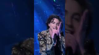 Timothée Chalamet raps about his ‘baby face’ in ‘SNL’ [upl. by Alle141]