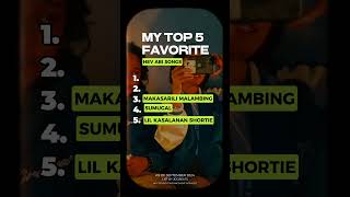 My Top 5 Favorite HEV ABI Songs opm pinoyrapper hiphop hevabi [upl. by Egroj821]