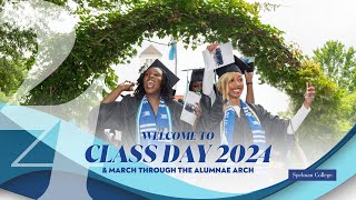 Spelman College 2024 Class Day  March Through the Alumnae Arch [upl. by Enitsrik]