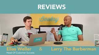 Booksy Feature Spotlight Customer Reviews [upl. by Nason759]