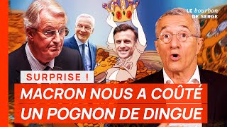 Surprise  Macron nous a coûté un POGNON DE DINGUE et il veut nous faire payer laddition [upl. by Mode]