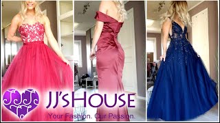 JJshouse prom dresses review and try on [upl. by Ennaj]