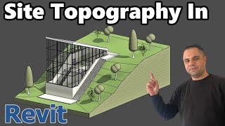 Toposurface tool in Revit 2023 [upl. by Thursby]