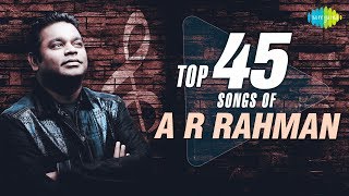 TOP 45 Songs of AR Rahman  One Stop Jukebox  SPBalasubrahmanyam Hariharan  Telugu  HD Songs [upl. by Treharne]