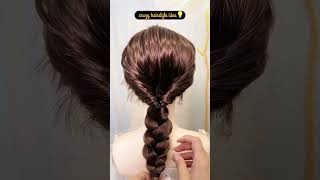 Simple bridal bun hairstyle 🥰hairstyletutotial hairstyle hairstylingideas bunhairstyle braids [upl. by Saraann]