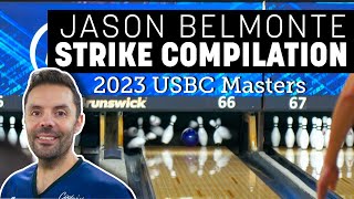 Strike Compilation  2023 USBC Masters  Jason Belmonte [upl. by Kannan]