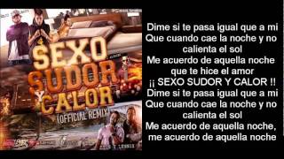 Nejo amp Dalmata Ft J Alvarez amp Zion y Lennox  Sexo Sudor y Calor Official Remix Letra [upl. by Buonomo705]