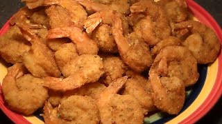 Easy Crispy Fried Shrimp Recipe How To Cook Delicious Fried Shrimp At Home [upl. by Hairym]