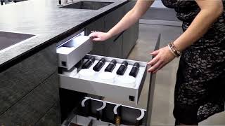 eggersmann Kitchen Storage Innovations  Elegant Ergonomic Easy [upl. by Nosnev]