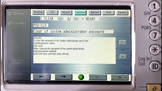 Reset Canon imageRUNNER System Manager ID Password Counters Errors Service Mode [upl. by Ahsasal297]