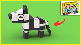 How to Build a Zebra  Lego Classic 11015 [upl. by Zetnom]