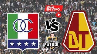 Once Caldas 0 vs Tolima 1  Fecha 5 Cuadrangulares  Liga I 2024 [upl. by Smaoht]