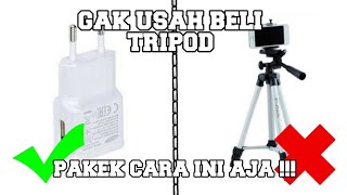 KEREN  CARA MEMBUAT TRIPOD HP GAK USAH BELI [upl. by Ridglea]