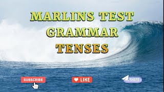 Marlins Test For Seafarer  Grammar  Grammar Tenses [upl. by Minica]