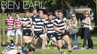 Ben Earl Tonbridge School Rugby Highlights [upl. by Nyhagen]