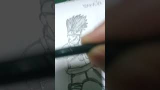 Kakashi drawing part2 [upl. by Miyasawa]