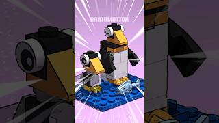 LEGO Penguin with chick and fish lego [upl. by Irolav511]