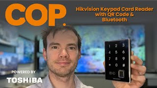 Hikvision Keypad Card Reader with QR Code amp Bluetooth [upl. by Valentia]