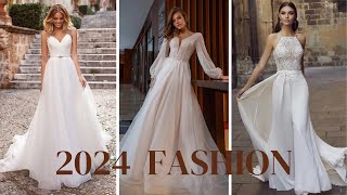 2024 Wedding Dresses  Wedding Inspiration [upl. by Leatrice]