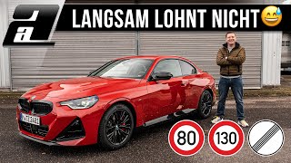 2023 BMW M240i xDrive 374PS R6 vs WLTP  Wie viel braucht er WIRKLICH  80 vs 130 vs Vollgas [upl. by Raama7]